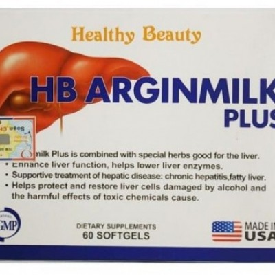 HB Arginmilk Plus - Hỗ Trợ Điều Trị Chức Năng Gan Giải Độc Gan - 751273786879