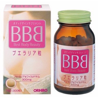 Viên uống nở ngực BB Best Body Beauty Orihiro 300 viên