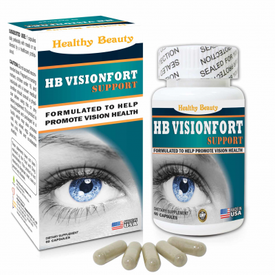 Viên Uống Tăng Cường Thị Lực HB Visionfort Support Hộp 30 Viên